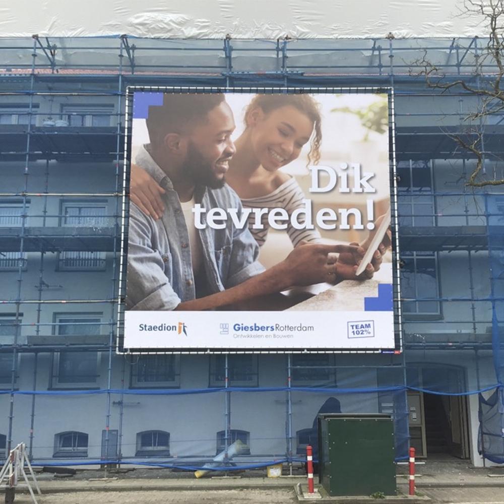 Buizenframe steigerdoek